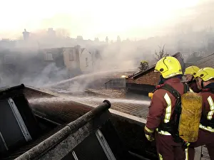 Coleridge: Firefighters at scene of commercial premises fire