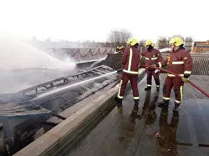 Coleridge: Firefighters at scene of commercial premises fire