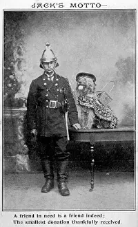 Smallest: FIREMAN CHARITY DOG