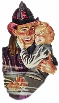 Wisp: Fireman Saves Boy
