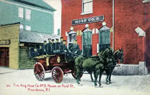 Dec19: Firemen - Fire King Hose Co. No.3 - Providence, RI, USA