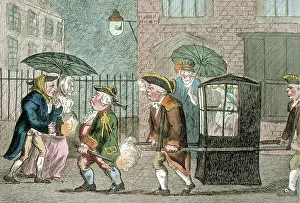 Sedan: Firemen by Thomas Rowlandson