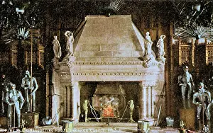Hearth: Fireplace, Banqueting Hall, Edinburgh Castle, Scotland