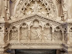 Museums: Fireplace, Golden Hall, Maricel Museum, Sitges, Catalonia