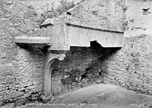 Tipperary: Fireplace in the Kitchen, Cashel Cathedral