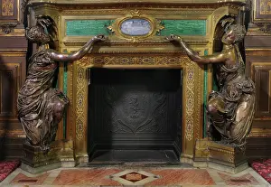 Decadence: Fireplace, Restaurant, Hotel de la Paiva, Paris, France