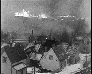 Raging: Fires Raging Along the Norwegian Coast As the