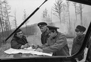 Districts: Fires in Transbaikalian taiga
