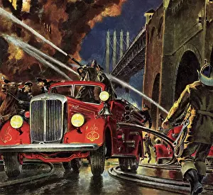 Blaze: Firetruck at Night