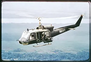 Jack Novak Collection: FIRING FROM HELICOPTER