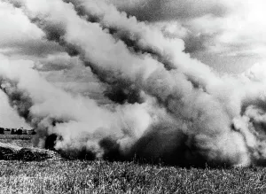 Fires: Firing nebelwerfer on the eastern front, ca. 1943