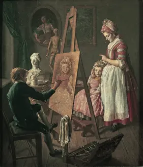 Firsov: FIRSOV, Ivan Ivanovich (1733-1785). A Young Painter