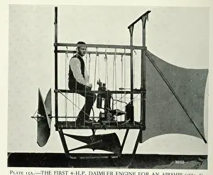 Horsepower: First 4 HP Daimler engine for an airship