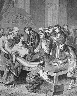 Tumor: First administration of ether to a patient, ?