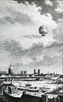Ballooning: First aerial voyage, de Rozier