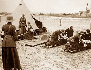 Yeomanry: The First Aid Nursing Yeomanry behind the front line in WW1