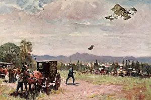 Benton: First Air Mail Delivery