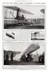 Selfridge: First Airplane Passenger Death 1908