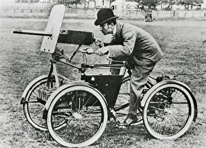 First armed motor vehicle