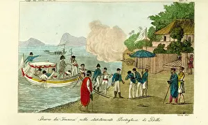 Corsi: First arrival at the Portuguese settlement at Dille, Timor