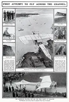 Latham: First Attempt to Fly Across the English Channel 1909