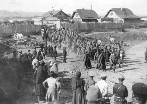 Semipalatinsk: First Austrian POWs at Ust-Kamenogorsk, WW1