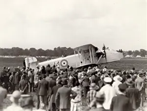 Hendon: The first Avro 557 Ava, N171, at the RAF display at Hendon