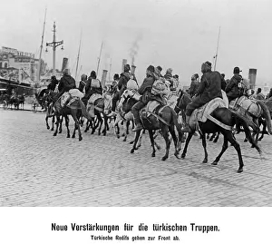 Cavallery: First Balkan War: turkish troops, 1912