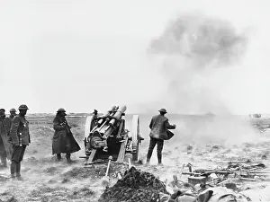 Batteries: First Battle of Bapaume 1918