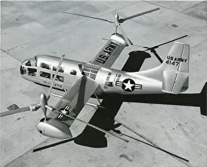 Tiltrotor: The first Bell XV-3 tiltrotor, 54-147