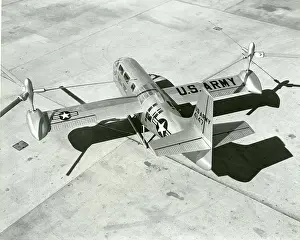 Tiltrotor: The first Bell XV-3 tiltrotor, 54-147