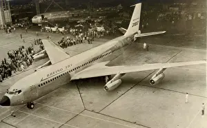 Renton: The first Boeing 707-121 N708PA is rolled out