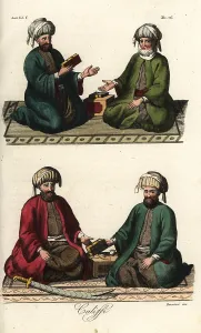 Caparison: The first caliphs of the Orthodox Caliphate