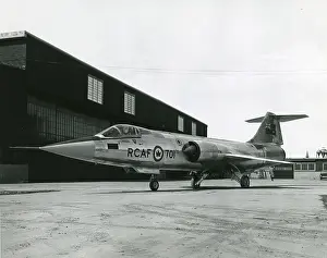Rcaf: The first Canadair CF-104 Starfighter, 12701, for the RCAF