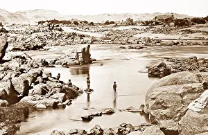 Cataract: First cataract of River Nile, Egypt