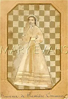 Montour: FIRST COMMUNION CARD
