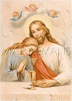 Sacraments: FIRST COMMUNION CARD