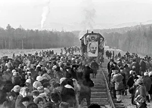 Severomuysky: First construction train, 1983