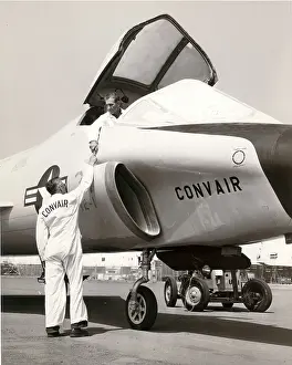 1351: The first Convair TF-102A Delta Dagger 54-1351
