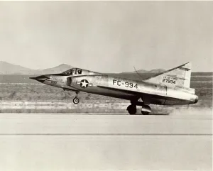 The first Convair YF-102 Delta Dagger 52-7994