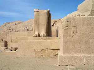 Setepenre: First courtyard, Ramesseum, Theban Necropolis