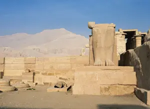 Meryamun: First courtyard, Ramesseum, Theban Necropolis, Thebes, Egypt