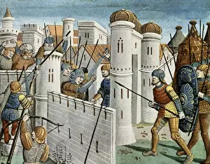 Frenchwomen: First Crusade (1095-1099). Taking of Jerusalem