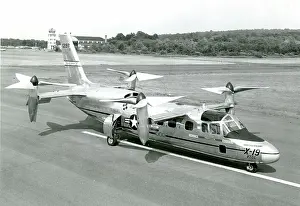 Curtiss: The first Curtiss-Wright X-19, 62-12197
