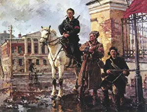 Tretyakov: First Days of the Revolution of October 1919