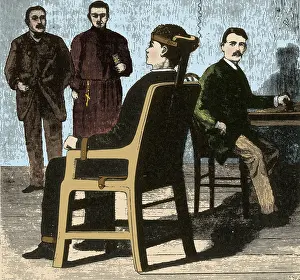 Executing: First Design for Electric Chair, 1890