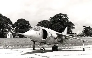 Harrier: One of first development batch of Hawker Siddeley P.1127RAF