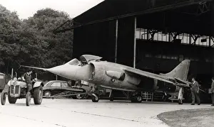 Harrier: One of first development batch of Hawker Siddeley P.1127RAF