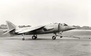Harrier: One of first development batch of Hawker Siddeley P.1127RAF