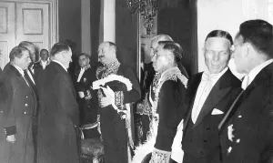 Unification: First diplomatic reception by Hitler, Berlin, Germany